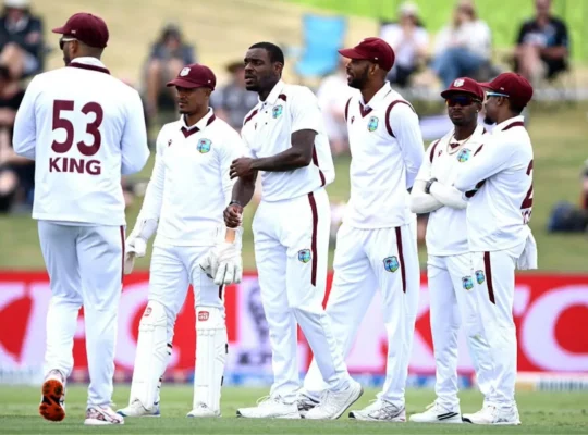 WI vs PAK 1st Test Day 2: Masood Guides Fightback