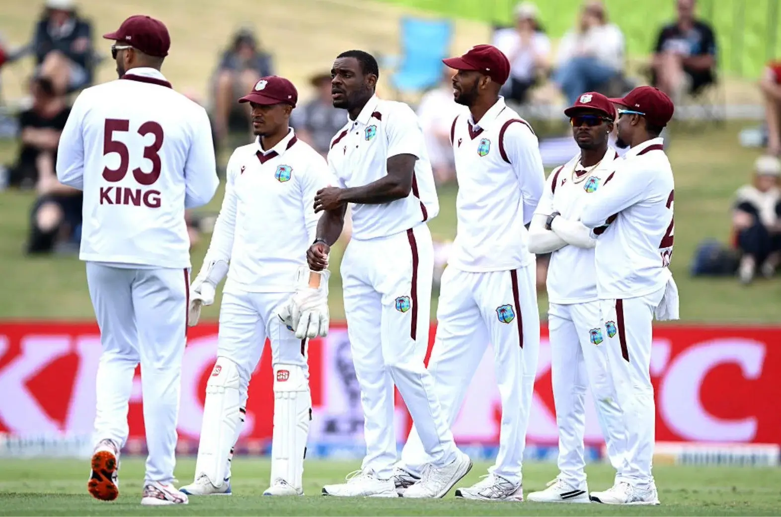WI vs PAK 1st Test Day 2: Masood Guides Fightback