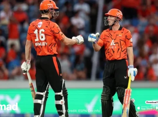Sunrisers Leeds vs London Spirit: Marsh, Rickelton Power Record 241/2 in 37-Run Win