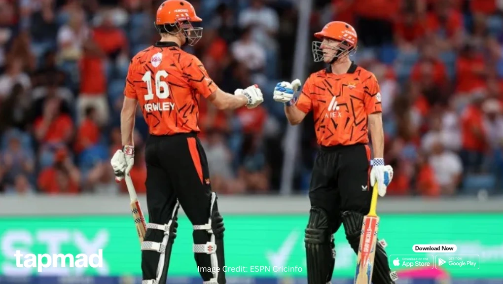 Sunrisers Leeds vs London Spirit: Marsh, Rickelton Power Record 241/2 in 37-Run Win